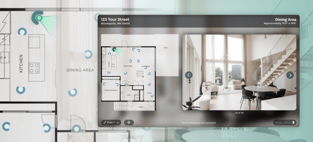 Using Floor Plans in Virtual Tours